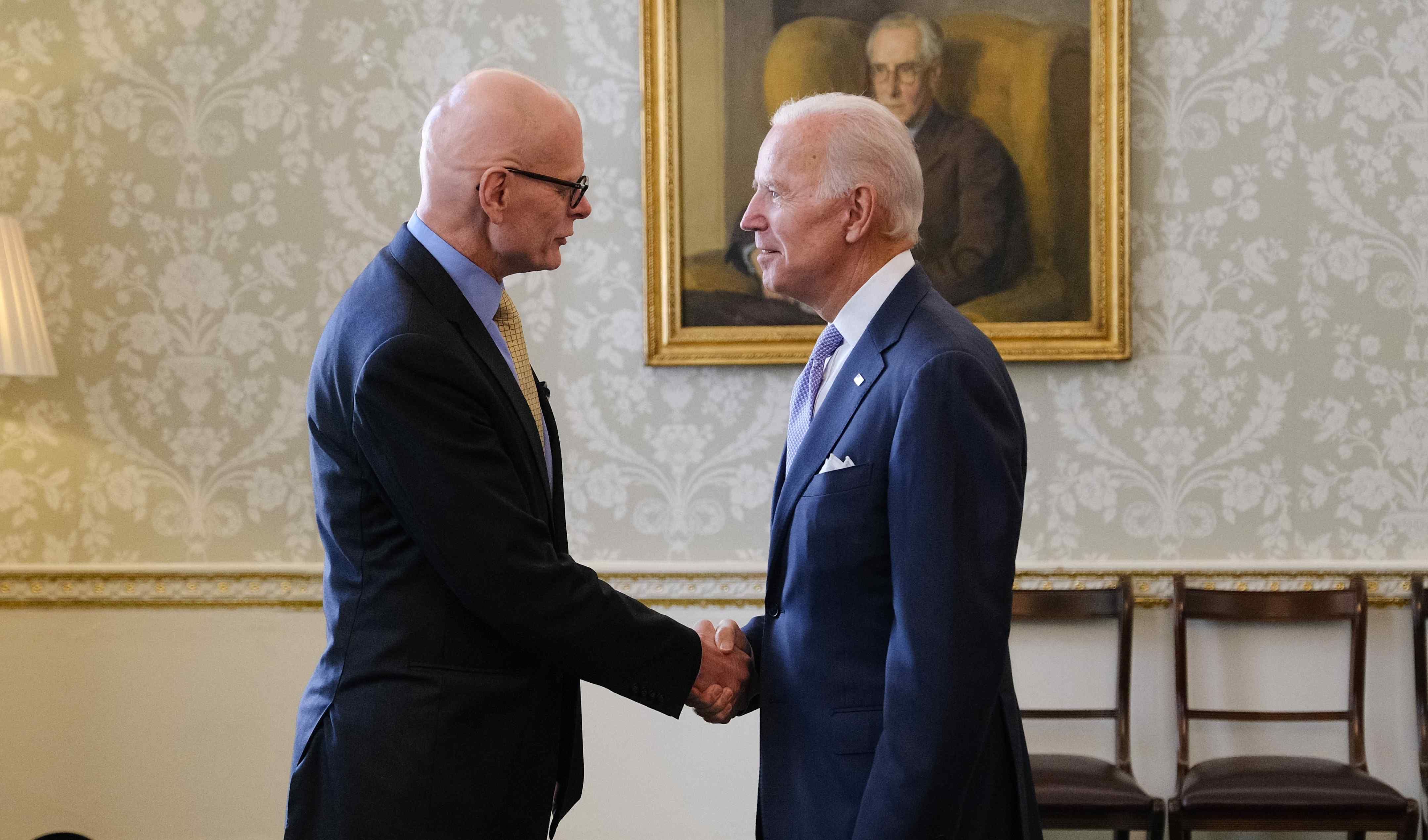 Provost meets Joe Biden