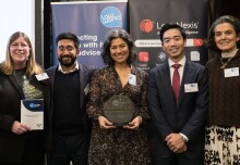 Pro bono award honours legal support scheme for green tech startups