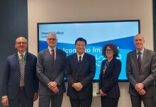 Japanese minister visits White City to see Imperial’s innovation ecosystem