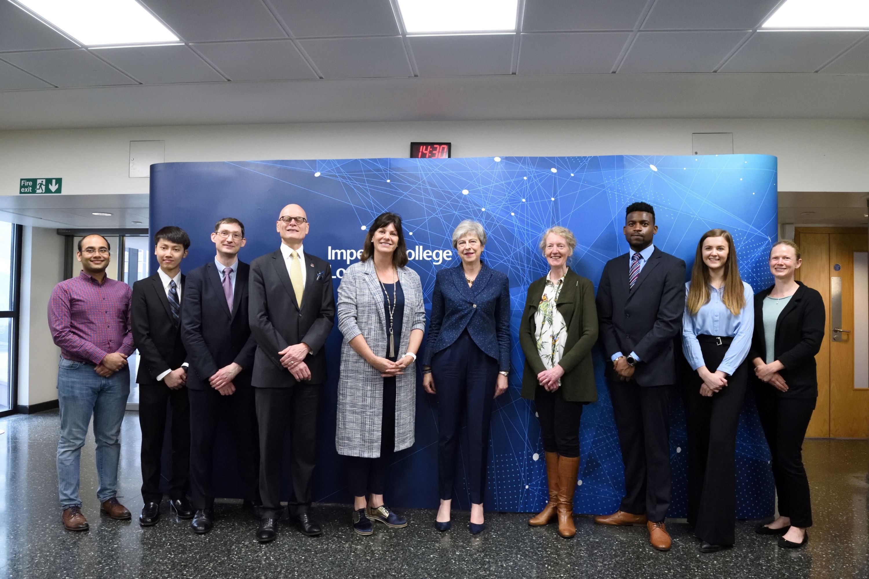 Provost - campus visit from Prime Minister Theresa May